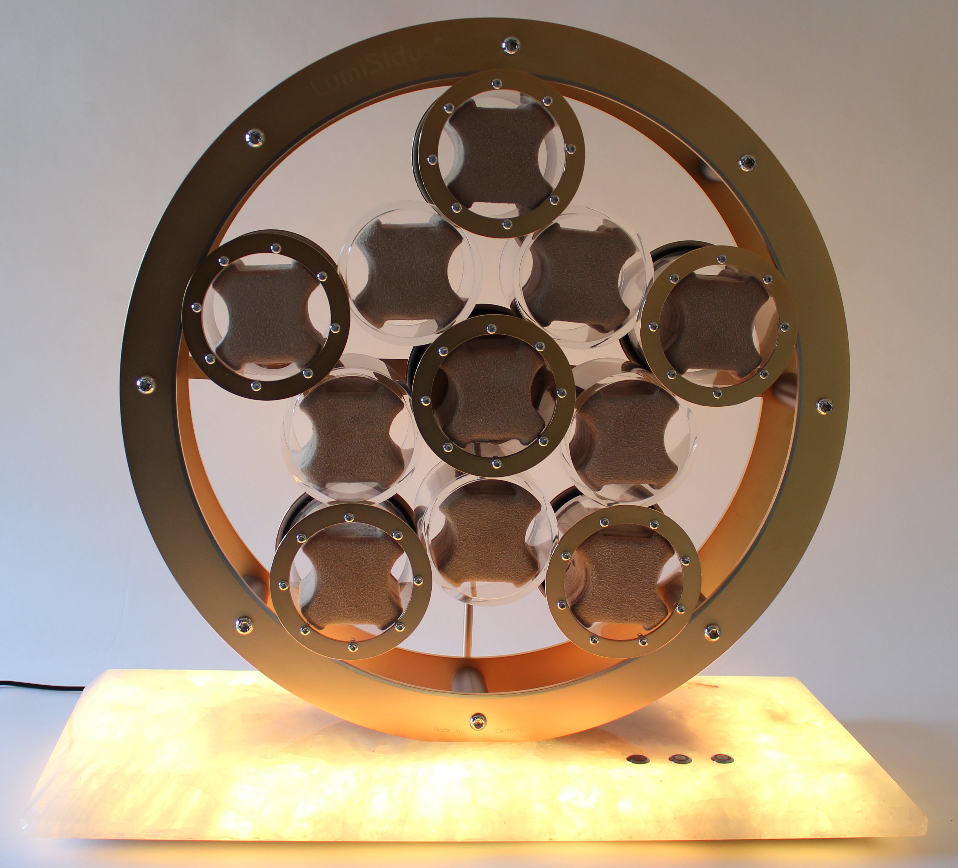LumiSidus LS11 Rondo Cristallo 24 carat Gold Plated