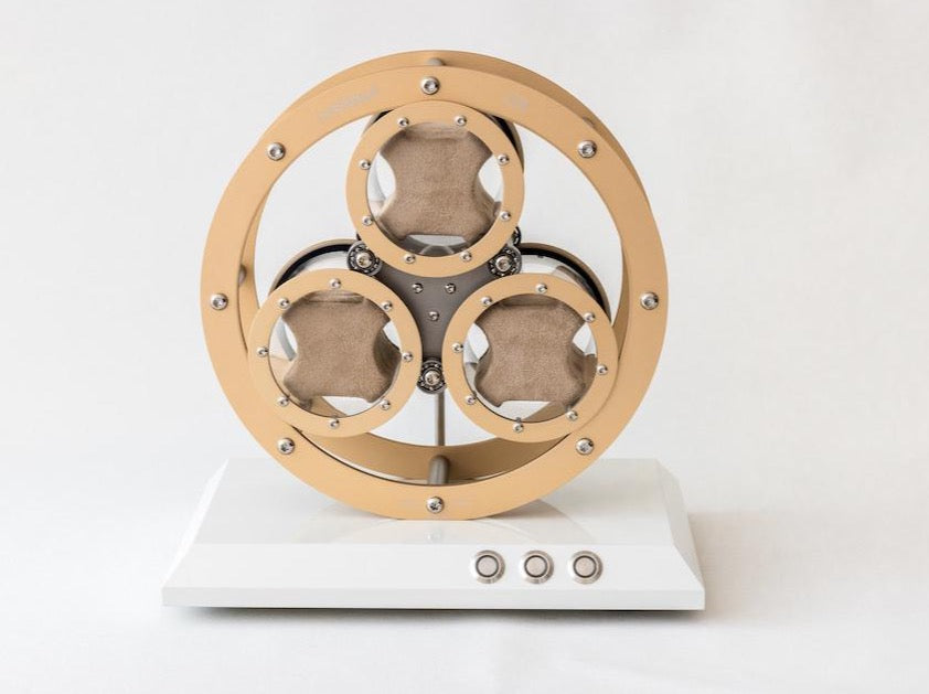 LumiSidus LS3 Trio Gold Watch Winder