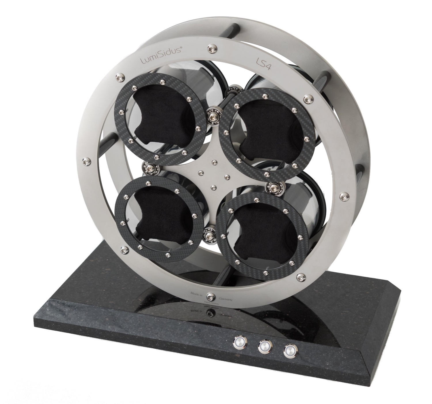 LumiSidus LS4 Quatro Carbon Watch Winder